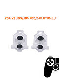 PS4 V2 JDS JDM 030 040 KOLLAR İLE UYUMLU L R L1 L2 R1 R2 LASTİK TAKIMI