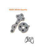 Xbox 360 Uyumlu Silikon Buton Ped Takımı