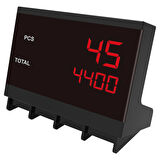 Sigma Black Shiny Para Sayma Makinesi – TL & EUR Karışık Sayım, USD & GBP Adet Sayım, Geçersiz Banknot Tespiti, Renkli TFT Ekran