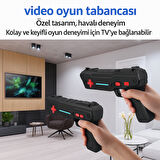 Taşınabilir Retro Atari, Oyun Konsolu, IPS 7 Inç Geniş Ekran, 2 Kol, 2 Tabanca 20.000'DEN Fazla Oyun