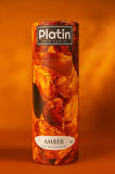 Platin Elit Serisi Silindir Kutu Ahşap Kapaklı 80° 250 Cc. Cam Şişe Amber Kolonyası