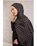 Floş Viskon Organik Şal Halat Desenli Akışkan Dökümlü 75X195
