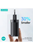 USAMS US-CC145 T44 100W 2 USB + 2 Type-C 100W GAN Şarj