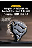 KZ ZS10 Pro 2 Hibrit Kulaklık 4BA+1DD Mikrofonlu