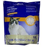 Doğal Silika Kristal Kedi Kumu 3.8 Lt X 4 Adet Tozsuz Kalın Taneli