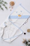 Erkek Bebek Havlu % 100 Pamuk Kumaş STL6508