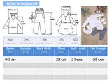 Erke Bebek Gri 5 Li Hastane Çıkışı Seti STL6557