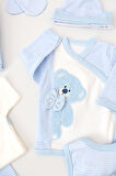 Erkek Bebek Lüks Hastane Çıkışı Ayıcık 10 Lu Set STL6975