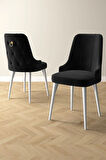 Mabel Beyaz Desen 80x132 MDF Açılabilir Mutfak Masası Takımı 4 Sandalye 1 Bench