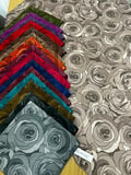 Siyane Scarf Gül Desen Eşarp 06