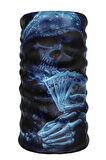 Bebo Store Extreme Spor Motor ve Bisiklet Kullananlara Özel Desenli Reflektörlü Buf Boyunluk Bandana Balaklava (skull-170)