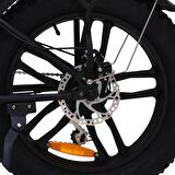 Skyjet Nitro Pro Siyah Katlanabilir Elektrikli Bisiklet