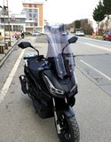 MOTOCAM Skyjet Rivero 125 Ön Cam 2024-2026 Model 75cm Füme Renkli 4mm UZUN