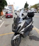 MOTOCAM kymco Skytown 125 Ön Cam 2023-2026 Model 72cm Şeffaf Renkli 4mm UZUN