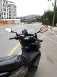 MOTOCAM kymco Skytown 125 Ön Cam 2023-2026 Model 72cm Şeffaf Renkli 4mm UZUN