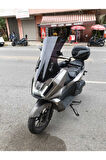 kymco Skytown 125 Siperlik Ön Cam 2023 2024 Model 72cm Siyah Renkli 4mm UZUN CAM