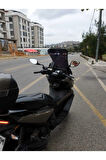 kymco Skytown 125 Siperlik Ön Cam 2023 2024 Model 72cm Siyah Renkli 4mm UZUN CAM