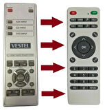 SpeedUF Vestel Slim Towers-10 Ses Sistemi Kumandası