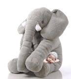 Uyku Arkadaşım Jumbo  Fil - Büyük Yumuşacık Peluş Fil- 90 cm