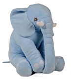 Uyku Arkadaşım Jumbo  Fil - Büyük Yumuşacık Peluş Fil- 90 cm