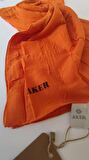 Turuncu Aker Kraş Şal