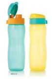 Tupperware Eko Şişe Slim 2'li Set 500 ml Turkuaz - 500 ml Sarı
