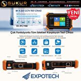 EX-1910IP IP AHD TVI CVBS Kamera Test Cihazı