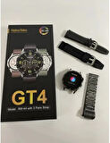 Poco Serisi Uyumlu 3 Kordon Hediyeli Gt4 Smart Watch