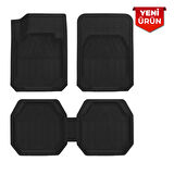 Tuna Serisi Universal Oto Paspas, Kaymaz Tabanlı Araba Paspası