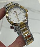 Naviforce Digital Analog  Çelik Kayışlı Kol Saati