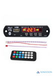 Bluetoothlu Araç Oto Teyp Aux Usb Sd Dönüştürücü Çevirici Mp3 Modülü Board Kart