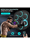 Boks Eğitim Makinesi Müzikli Bluetooth Hoparlör Boks Egzersizi Makinesi