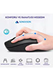 Kablosuz Klavye Mouse Seti Türkçe Q Klavye Sessiz Usb’li