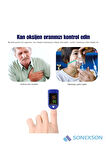 Pulse Oksimetre Parmak Tipi Nabiz Oksijen