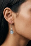 Solas - Topaz Taşlı El Yapımı Küpe