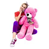 90 cm Papyonlu Peluş Ayıcık - % 100 YERLİ
