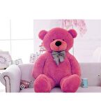 90 cm Papyonlu Peluş Ayıcık - % 100 YERLİ