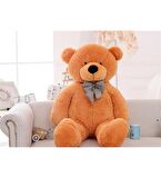 90 cm Papyonlu Peluş Ayıcık - % 100 YERLİ