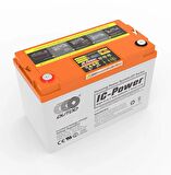 Outdo 12V 100Ah Dijital Ekranlı Akıllı Jel Akü
