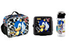 Sonic Anaokul Çantası ,Beslenme Çantası ,Beslenme Kabı ve Matara