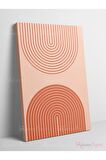 Soyut Dekoratif Vintange Retro Bohe Bohem Boho Bohom Art Vektorel Abstract Color Canvas Kanvas Tablo