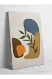 Soyut Dekoratif Vintange Retro Bohe Bohem Boho Bohom Art Vektorel Abstract Color Canvas Kanvas Tablo