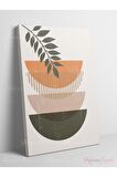 Soyut Dekoratif Vintange Retro Bohe Bohem Boho Bohom Art Vektorel Abstract Color Canvas Kanvas Tablo