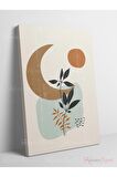 Soyut Dekoratif Vintange Retro Bohe Bohem Boho Bohom Art Vektorel Abstract Color Canvas Kanvas Tablo