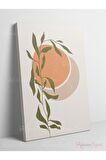 Soyut Dekoratif Vintange Retro Bohe Bohem Boho Bohom Art Vektorel Abstract Color Canvas Kanvas Tablo