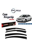 Honda Civic 2011-2016 Arası Mugen Tip Cam Rüzgarlık Sunplex