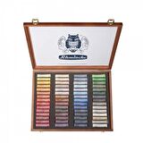 Schmincke Pastel Boya Wooden Box 60'lı Set (Ahşap Kutu)