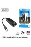 UltraSpeed 1000 Mbps USB 3.0 Gigabit Ethernet Adaptörü - Kesintisiz Oyun ve Yayın İçin USB 3.0 Gigabit Ethernet Kartı