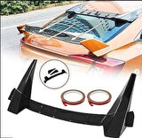 Honda Civic FC5 Typer Cam Üstü Spoiler Piano Black 2016-2021