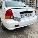 Hyundai Accent Admira Milenyum Bagaj Üstü Spoiler Piano Black Bagaj Üstü Spoyler